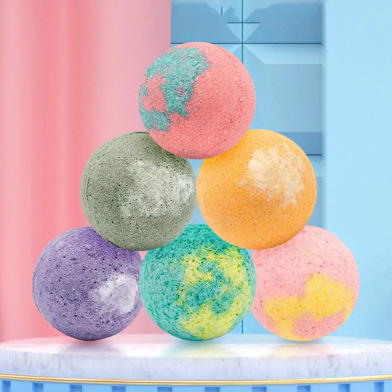 Juego de bombas de baño orgánicas