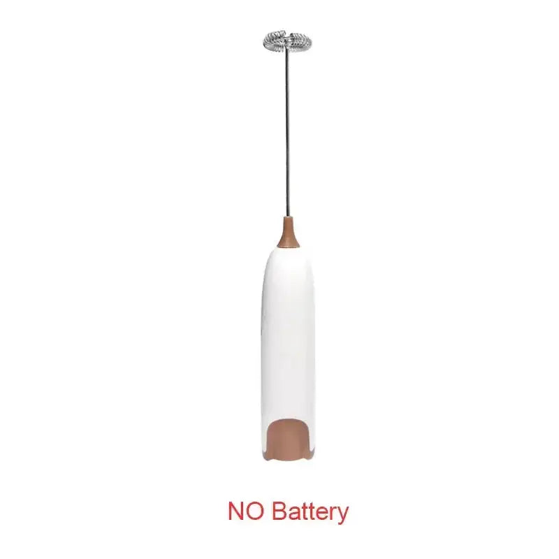 Espumador de leche eléctrico portátil, miniespumador de leche, máquina para hacer espuma de café, capuchino, crema, batidor, batidor de huevos espumoso, accesorio de cocina