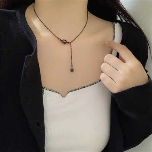 Collar de circonitas brillantes