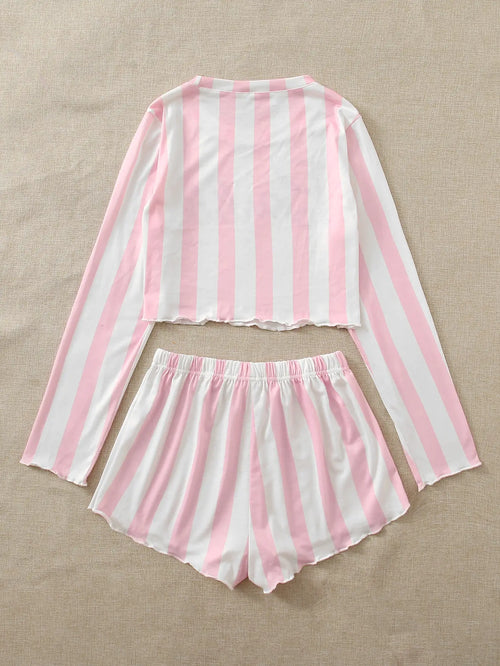Pijama corto de verano de 2 piezas
