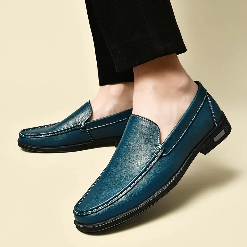 Mocasín de cuero