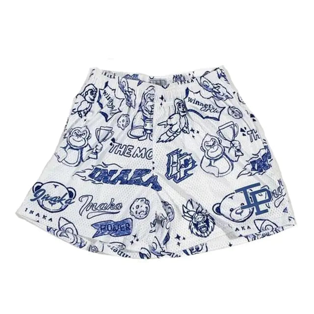Pantalones cortos Inaka Power 2023 Verano Gimnasio Hombres Mujeres Running Deportes