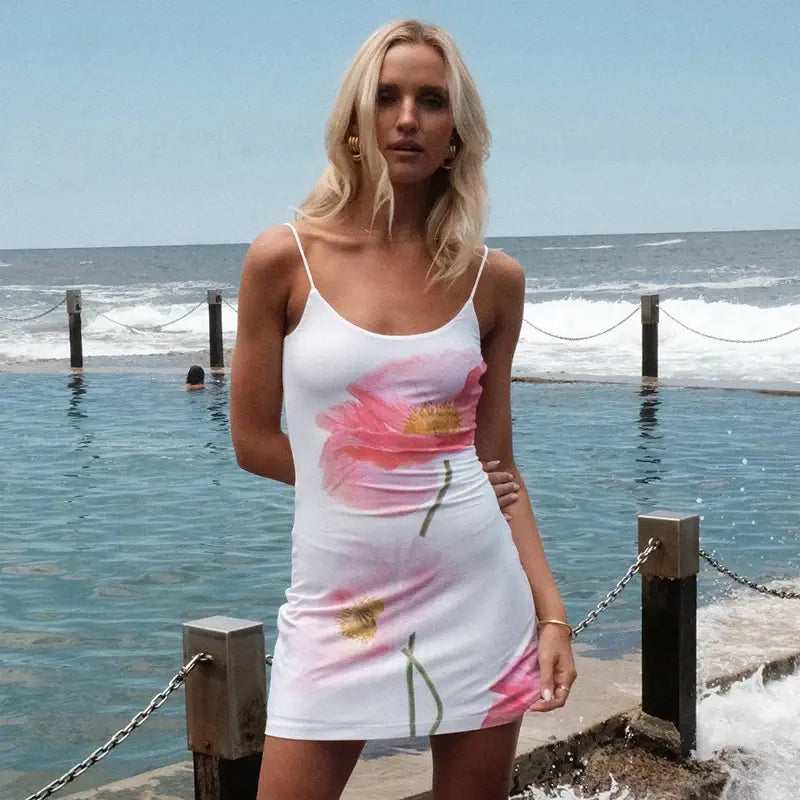Vestido mini tipo chaleco 2024