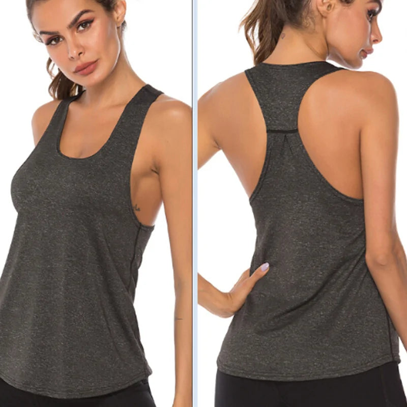 Camisetas de yoga y fitness para correr