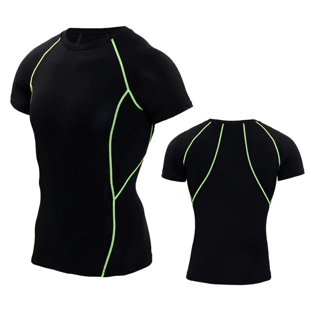 Camiseta de running para hombre de secado rápido