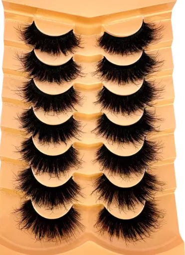 Pestañas de ojo de gato dramáticas 8D