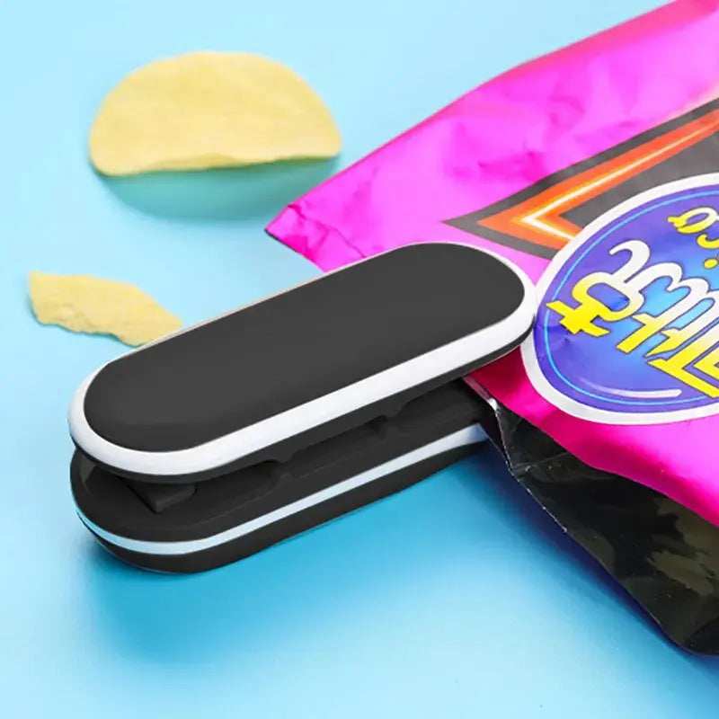 Mini sellador de alimentos portátil