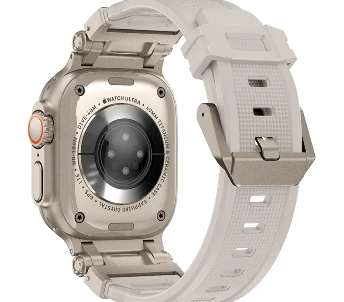 Correa de TPU con conector de aleación de titanio