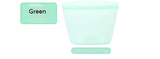 Bolsas de almacenamiento reutilizables de silicona PEVA para alimentos frescos
