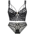 Conjunto de sujetador de vendaje clásico superior CINOON