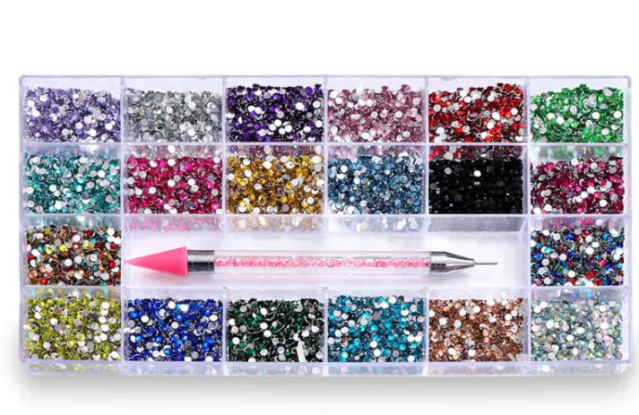 Adornos para uñas de 3 mm