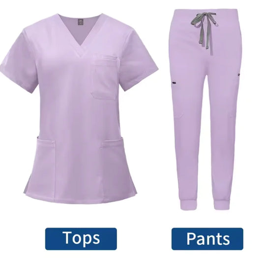 Medical Scrubs Jogger Set