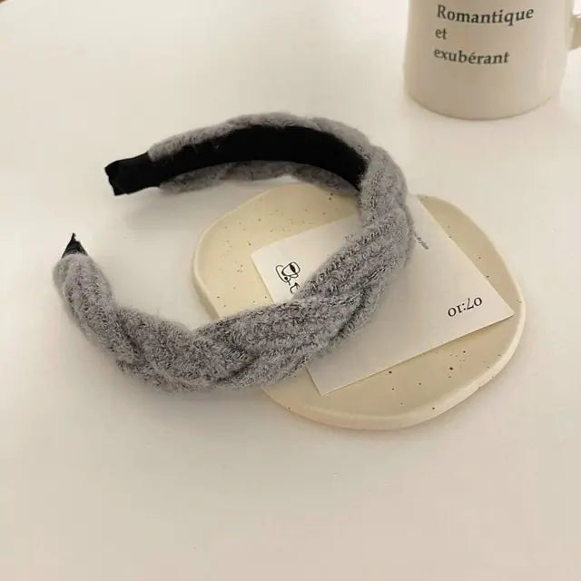 Diadema de tela de rizo con burbujas de maquillaje de spa