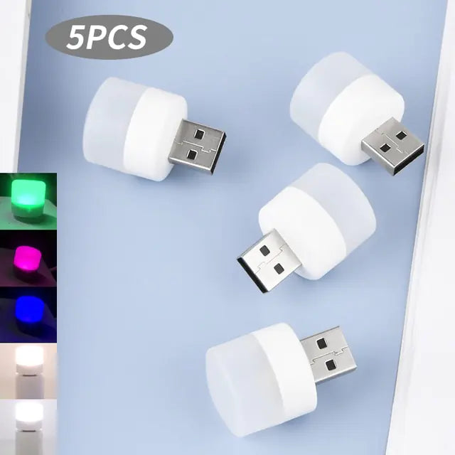 Lámpara con enchufe mini USB de 5 V y 1 W