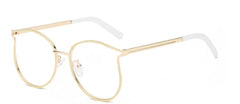 Cat Eye Glasses Metal Frames