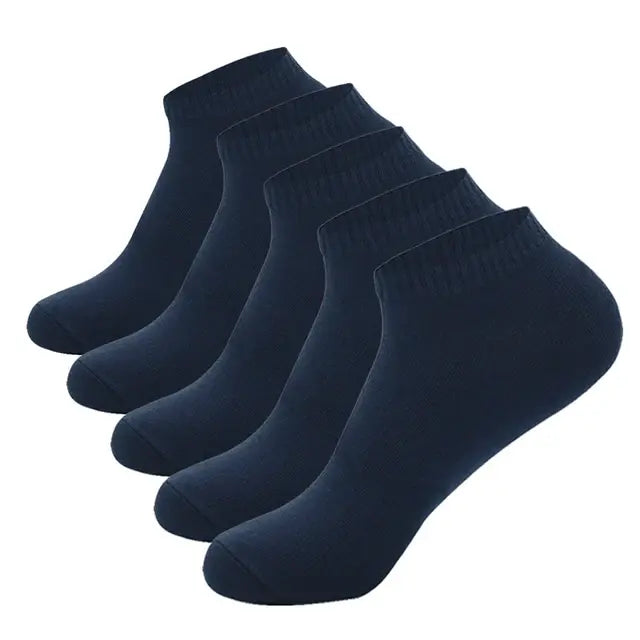 Calcetines de algodón de corte bajo
