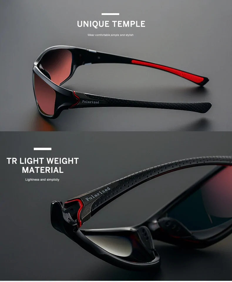 Gafas de sol polarizadas de lujo para hombre
