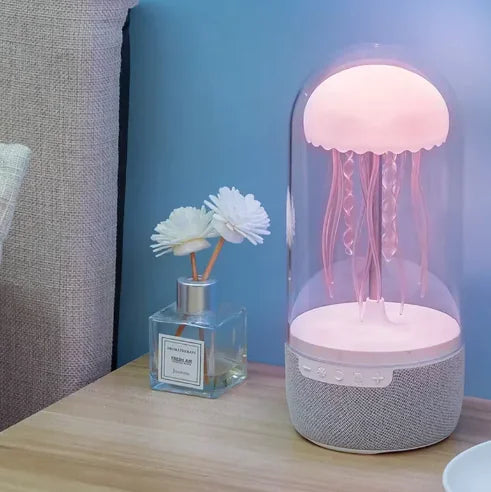 Altavoz Bluetooth con forma de medusa de colores
