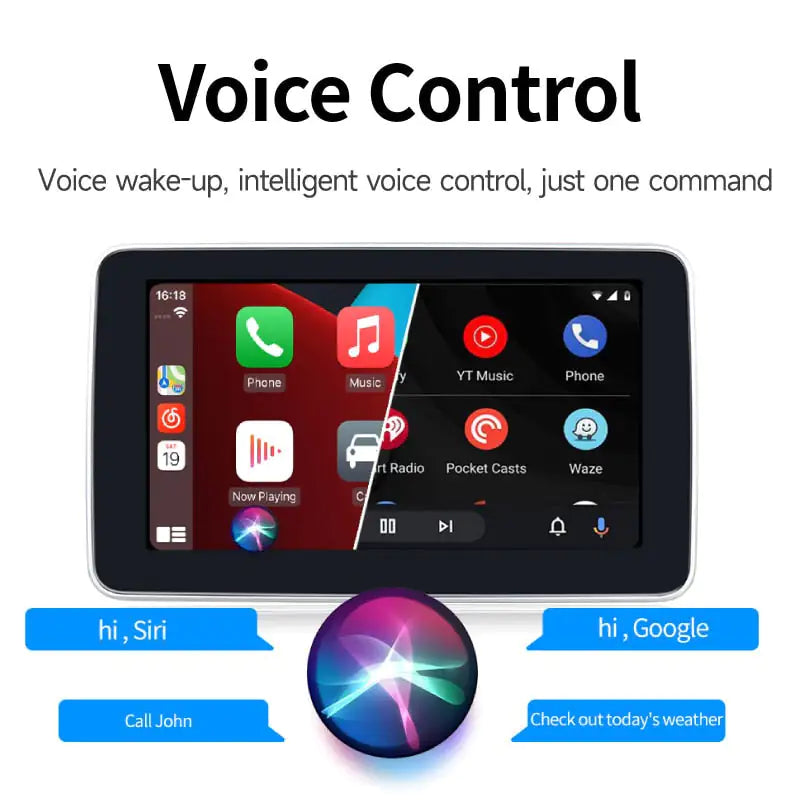 Pantalla táctil CarPlay de 7 pulgadas