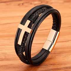 Luxury Multicolor Cross Design Classic Bracelet