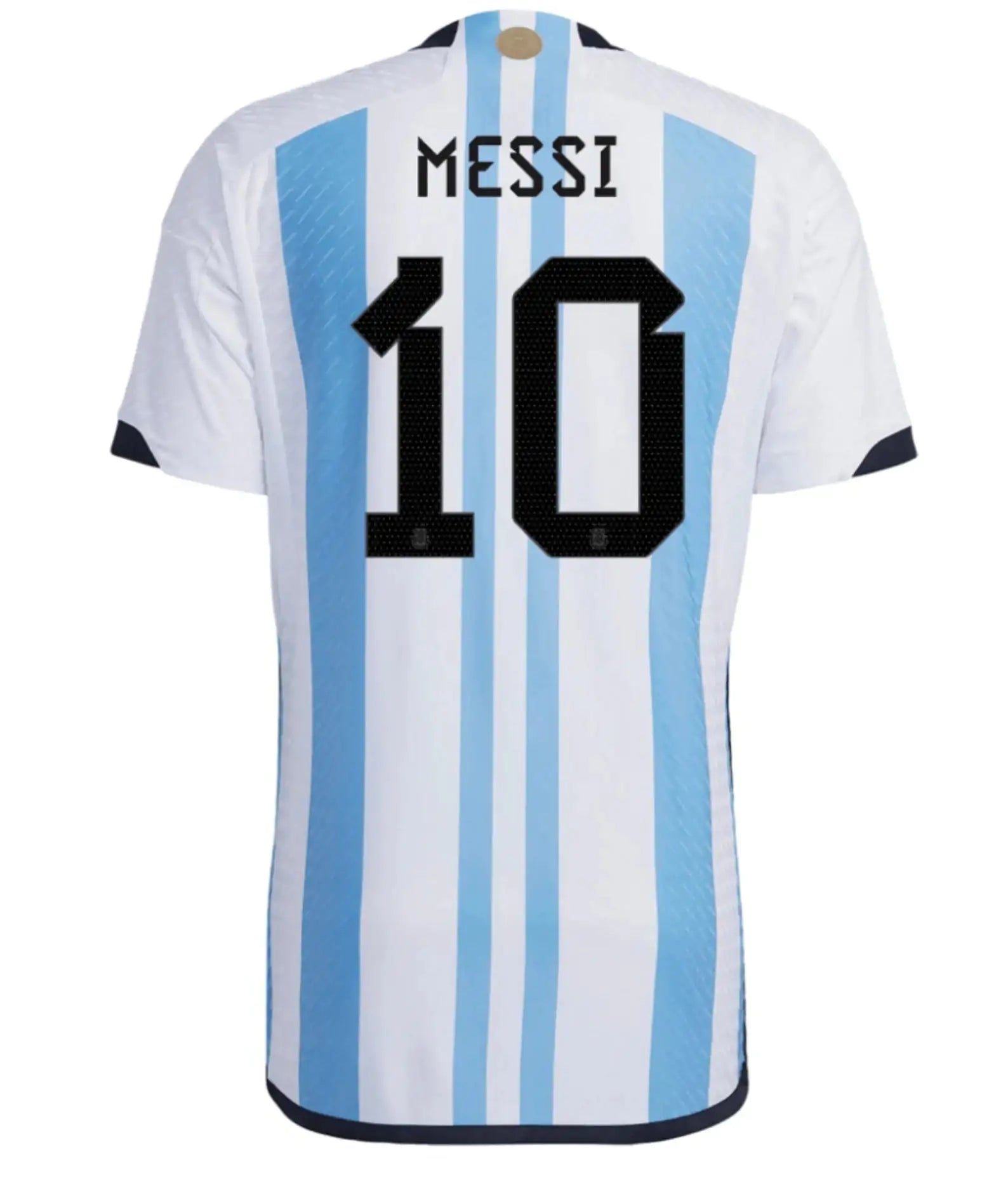 Camiseta local de Messi n.° 10 de la Copa Mundial de Fútbol 2022 de Argentina de primera calidad de Adidas