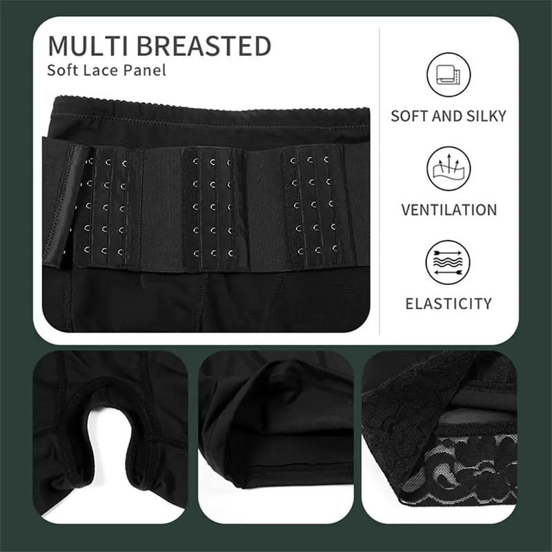 Braguitas acolchadas levantacola para mujer