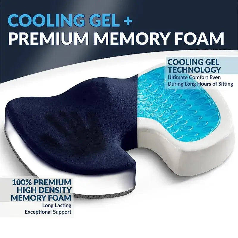 Non-Slip Gel Memory Cushion