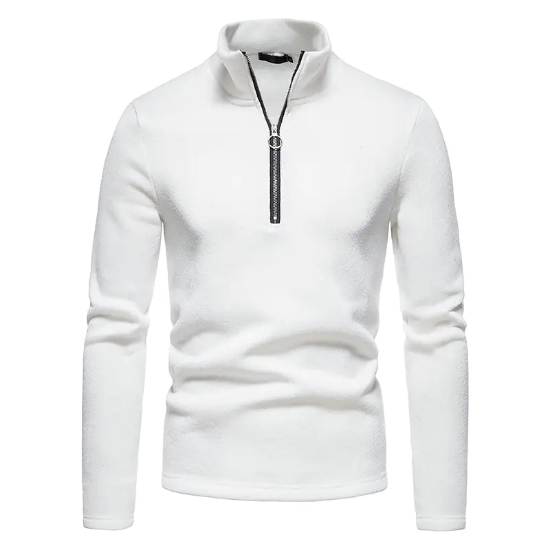 Chaqueta de invierno cálida con cremallera