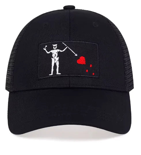 Gorra de hip hop con cúpula negra