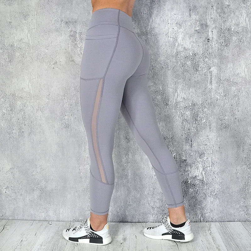Leggings de cintura alta con bolsillos SVOKOR: Leggings de fitness de moda 2019 para mujeres