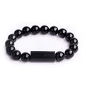 Pulsera de cuentas con cable de carga USB