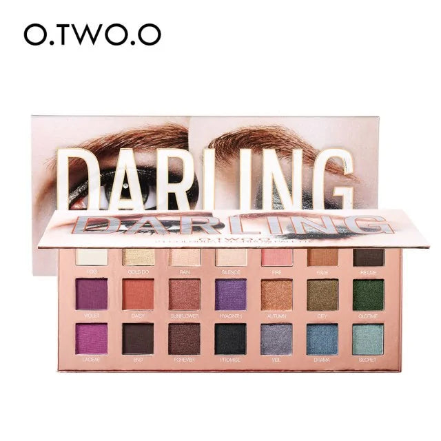Paleta de sombras de ojos de colores para maquillaje, kit cosmético