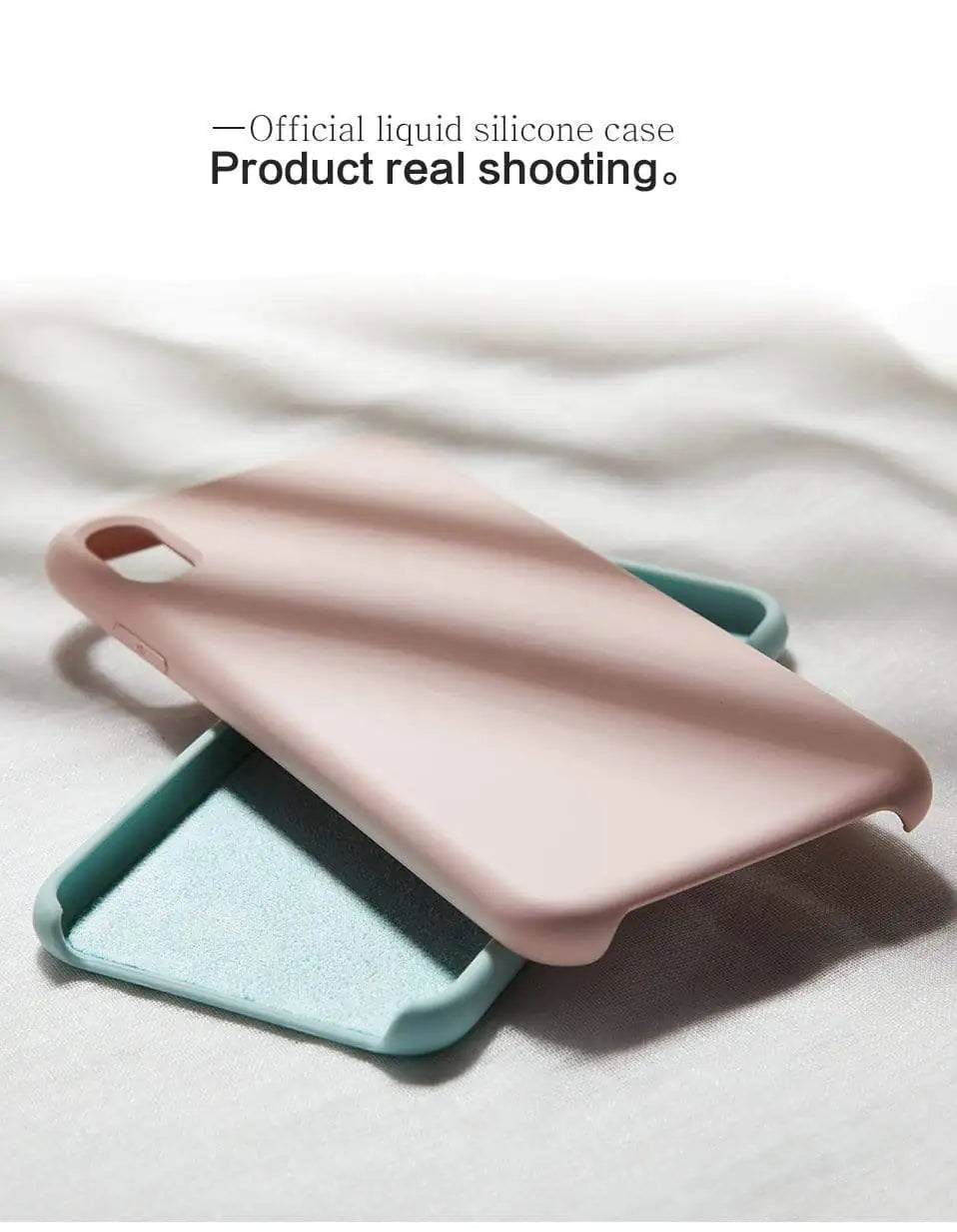 Funda de silicona original negra