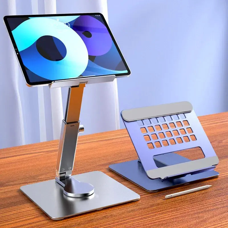 Soporte de aluminio para tableta
