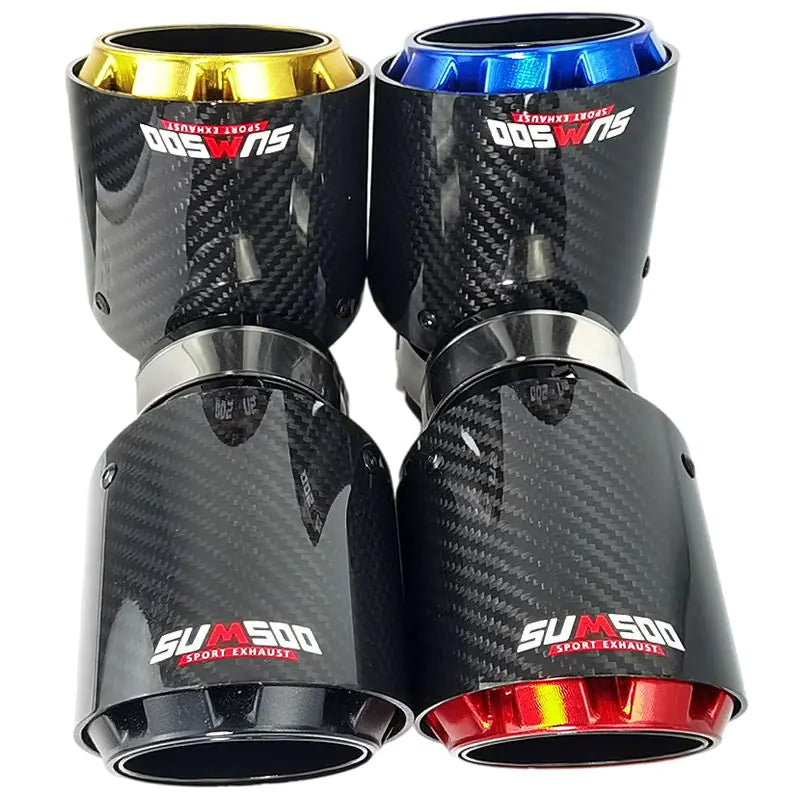 Puntas de escape Carbo3Tech™ de SUMSOO Auto Club