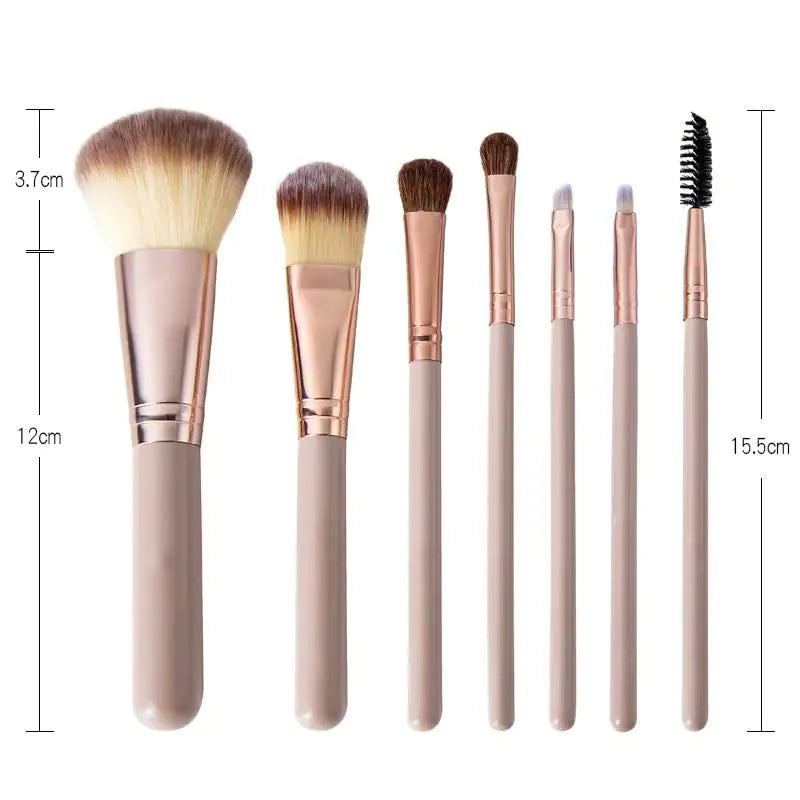 Kit de pinceles OmyBrush con estuche de cuero