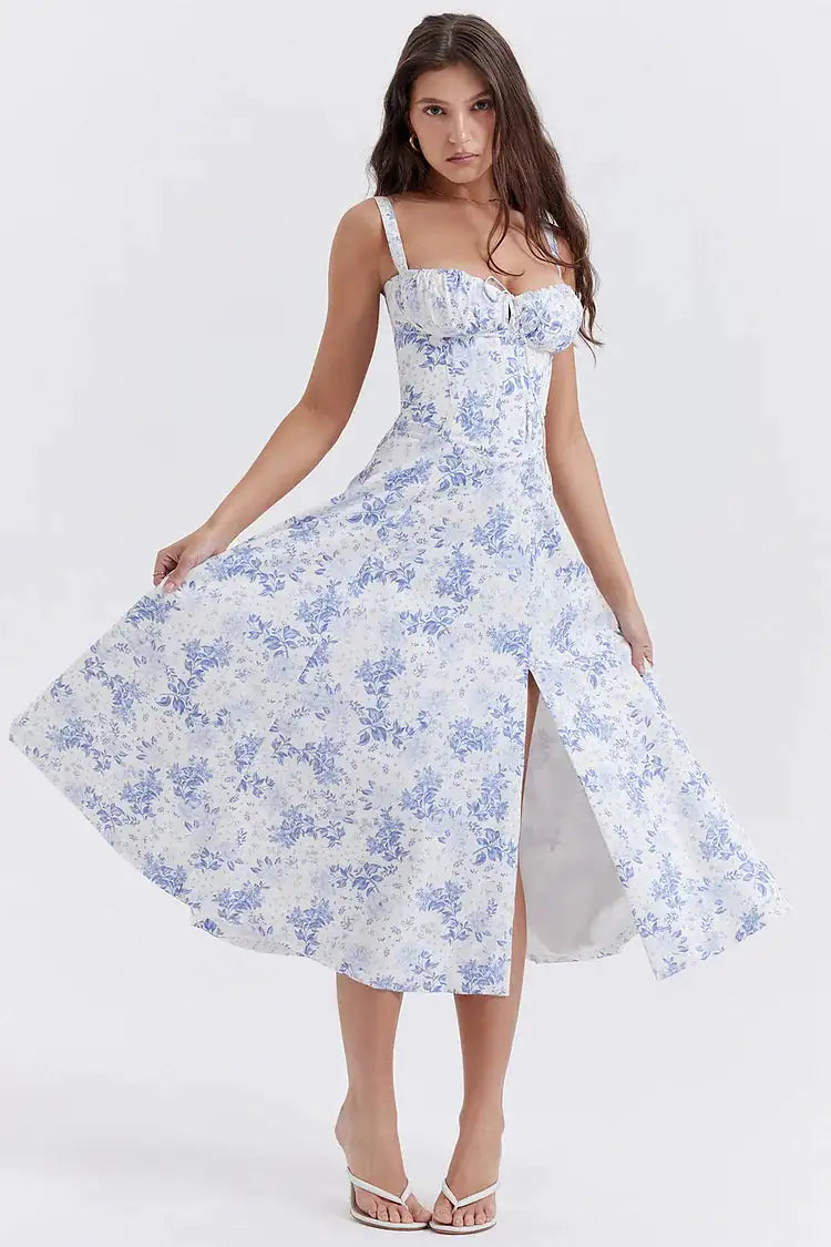 Vestidos plisados ​​vintage elegantes