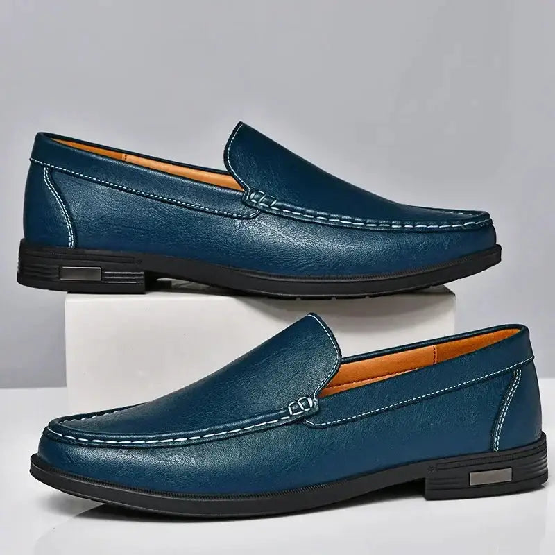 Mocasín de cuero