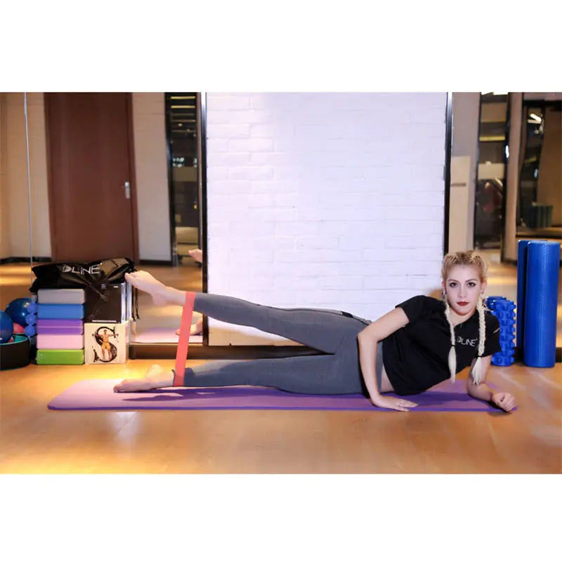 Bandas elásticas de resistencia para yoga