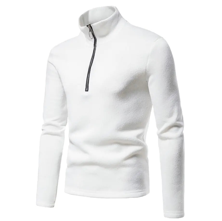 Chaqueta de invierno cálida con cremallera