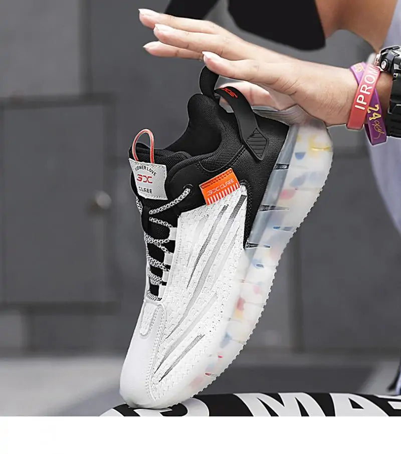 Zapatillas de running reflectantes para hombre 2021: zapatillas transpirables de alta calidad