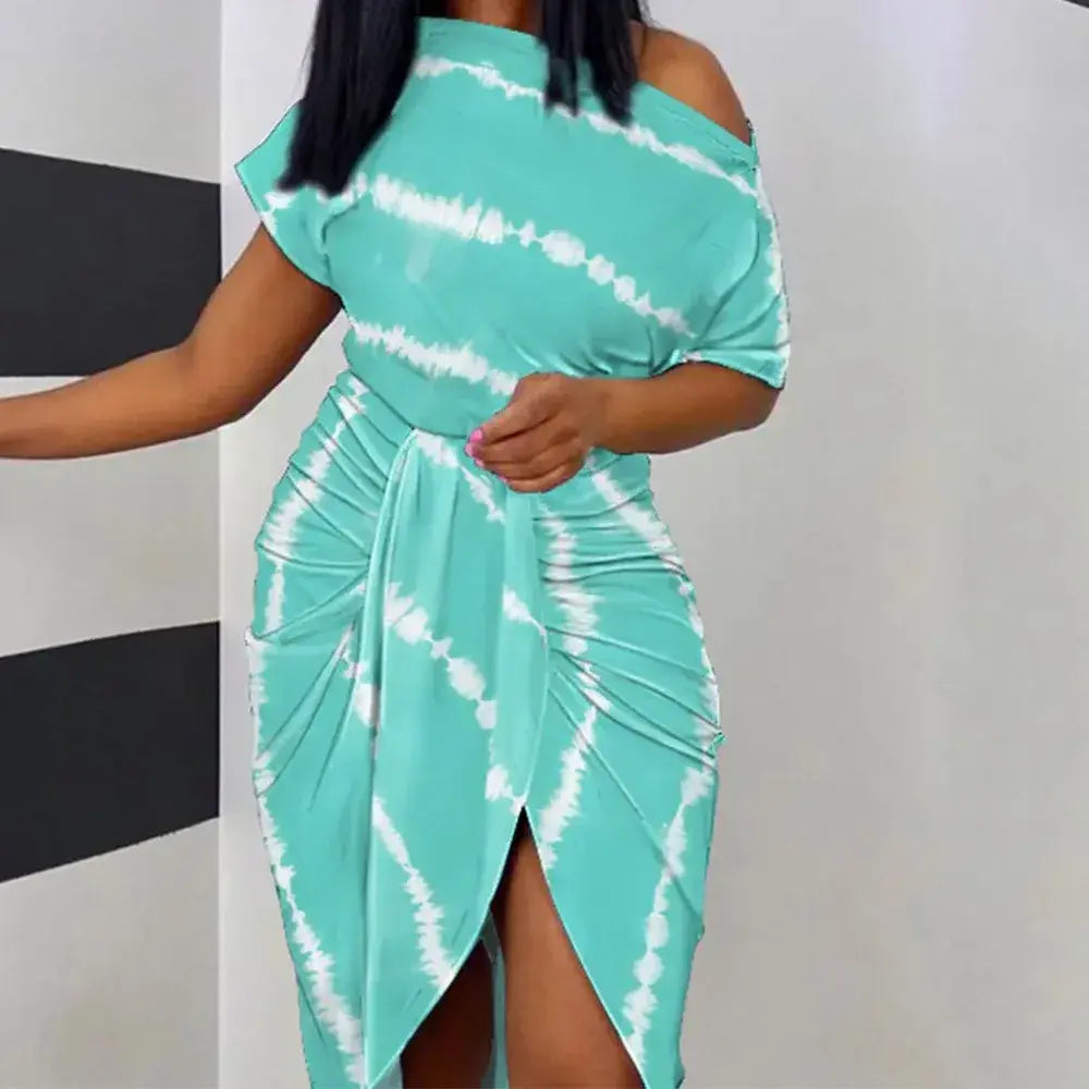 Vestido Mujer Verano Sexy Raya
