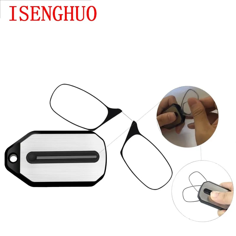 Mini Keychain Reading Diopter Glasses