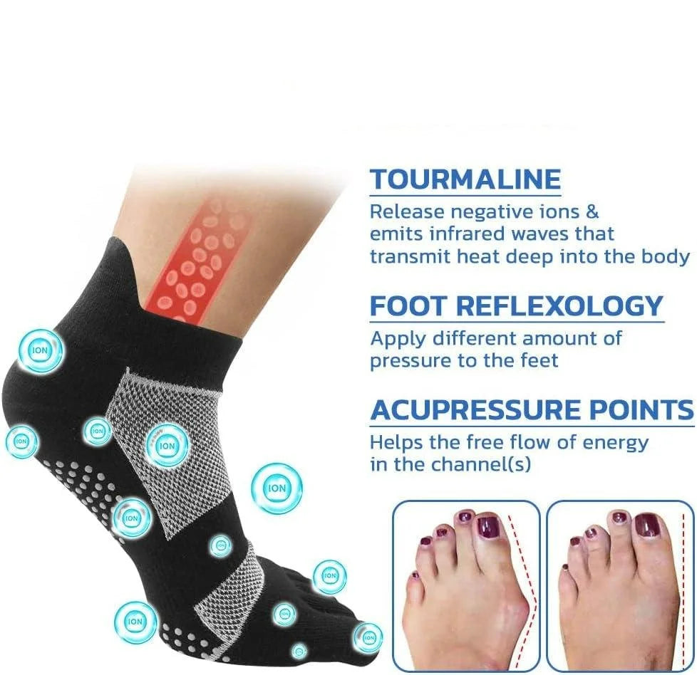 Calcetines antijuanetes y para la salud de las venas para mujeres y hombres