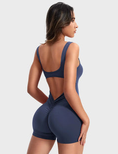 V-Back Romper