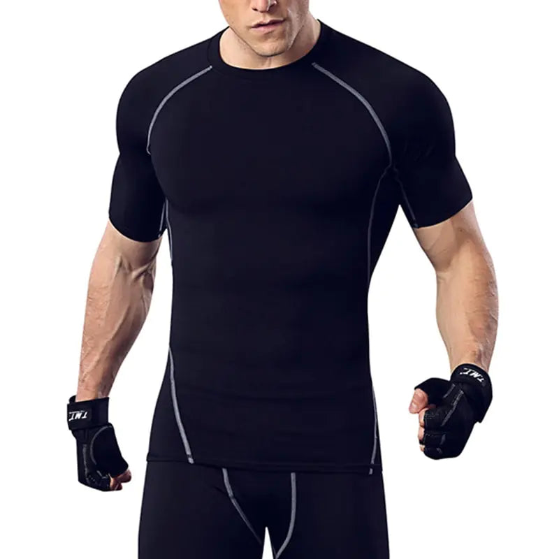 Camiseta de running para hombre de secado rápido