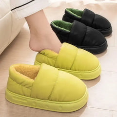 Winter Waterproof Anti-Slip Cotton Slippers