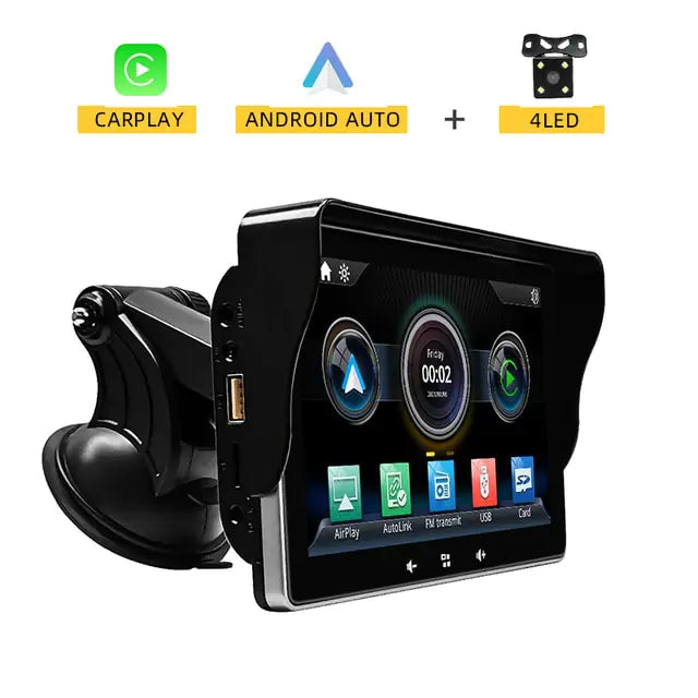 Radio con pantalla táctil para coche