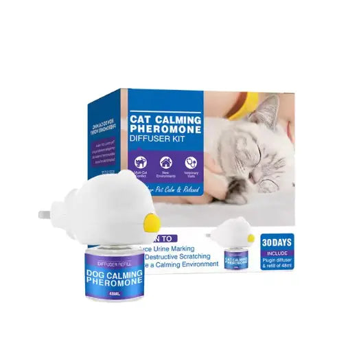 Difusor de feromonas calmantes para gatos y perros