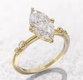 Anillo de circonita cúbica deslumbrante